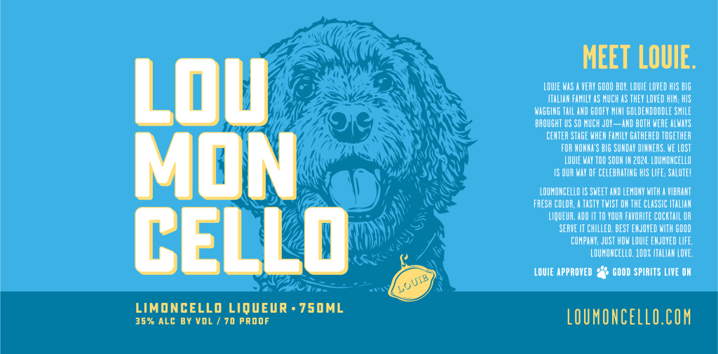 Loumoncello label